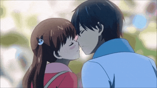 Say i love you girl x boy and anime couples gif anime 1335113 on  animeshercom