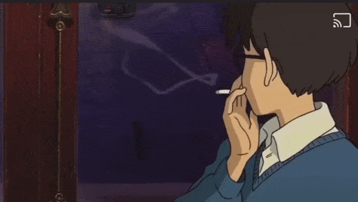 Omake Gif Anime – Youkoso Jitsuryoku Shijou Shugi no Kyoushitsu e – Episode  3 – Sae-Sensei Smoking – Footsteps of a Giant