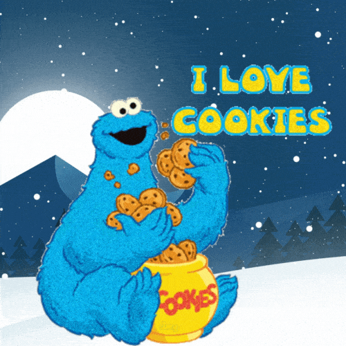 drunk cookie monster gif
